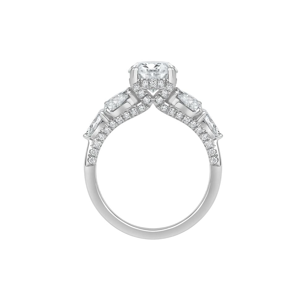 Taylor Lab Grown Diamond Engagement Ring in 14K White Gold (3 1/3 ct. tw.) – Image 2 of 4