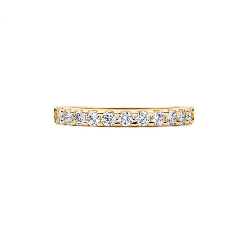 1/2 ct. tw. Lab Grown Diamond Band in 14K Yellow Gold – Image 1 of 4