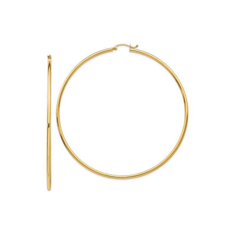 Hoop Earrings in 14K Yellow Gold – Image 1 of 2