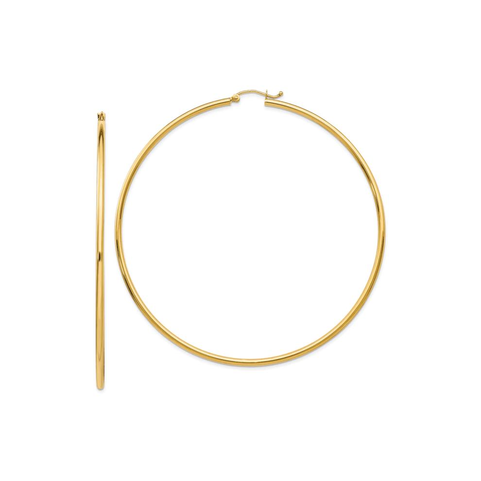 Hoop Earrings in 14K Yellow Gold – Image 1 of 2