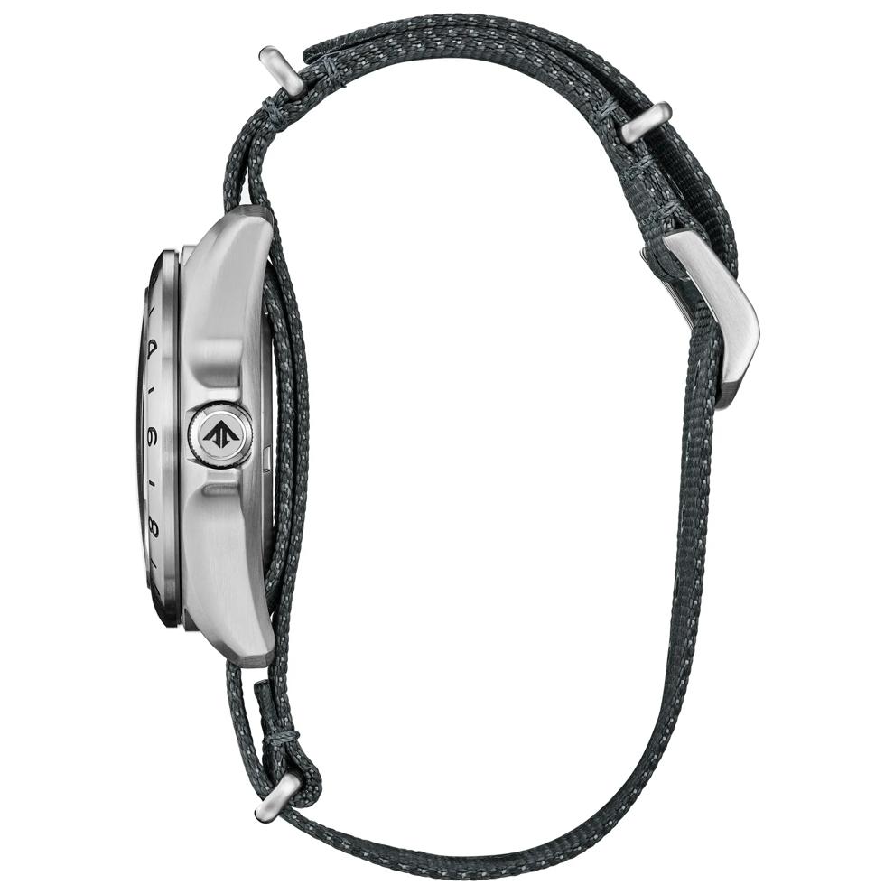 Men's Land GMT Watch With a Grey Nylon Strap – Image 2 of 3
