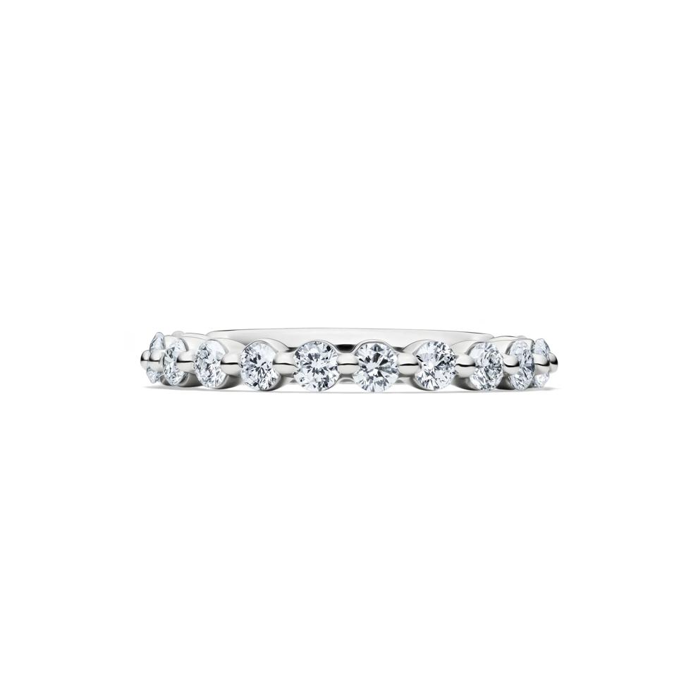 Platinum Lab Grown Diamond Shared-Prong Band (1 ct. tw.)  – Image 1 of 4