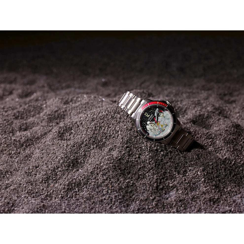 Men's Disney Mickey Astronaut Watch in Stainless Steel, 42MM – Image 4 of 4