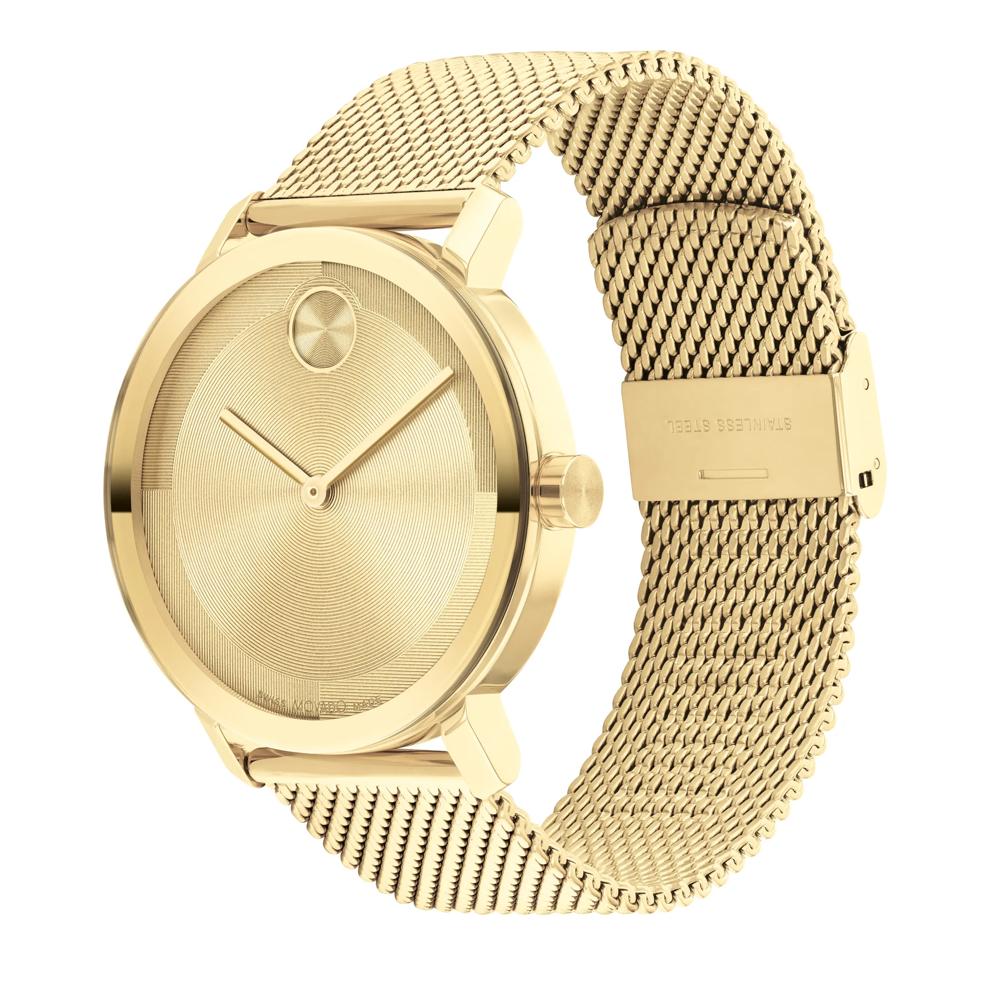 Evolution Men&rsquo;s Dress Watch in Gold-Tone Ion-Plated Stainless Steel – Image 2 of 3