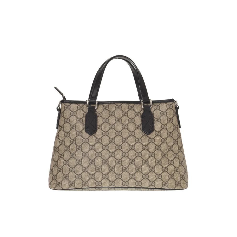 Pre-Owned Gucci GG Supreme Monogram Zippered Tote – Image 2 of 8