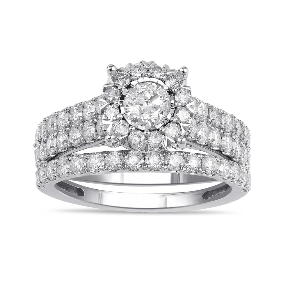 Diamond Bridal Set in 14K Gold (2 ct. tw.) – Image 1 of 1