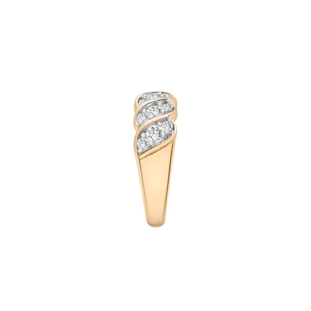 Diamond Band in 10K Yellow Gold (1 ct. tw.) – Image 3 of 5