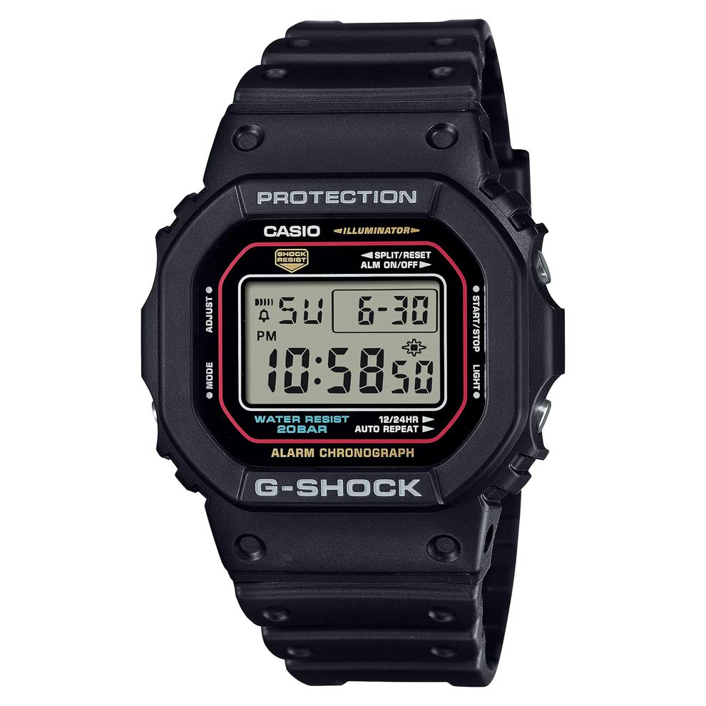 Men's Digital Watch in Black Resin, 43MM – Image 1 of 3