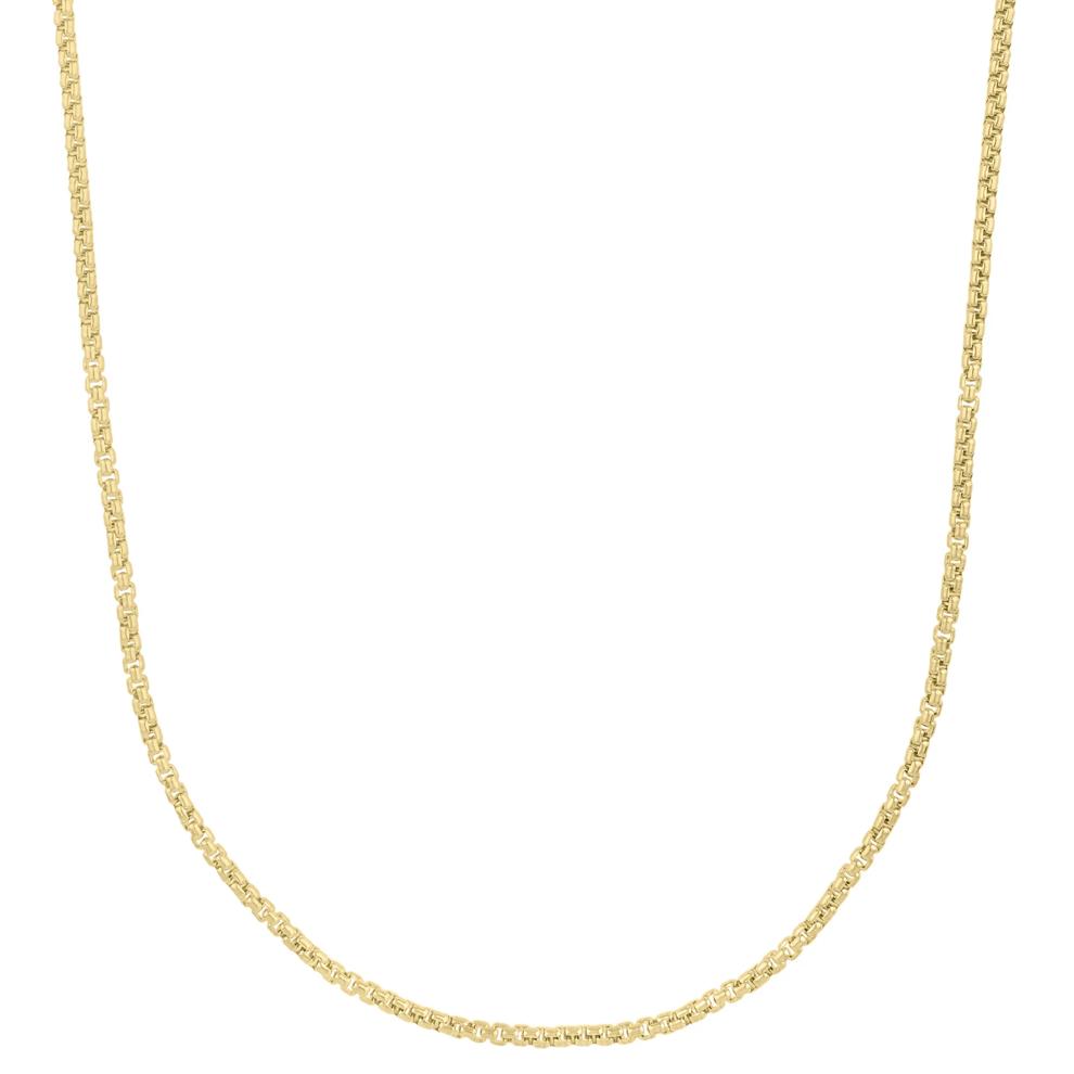 Solid Box Chain in 14K Yellow Gold, 2.5mm, 24" – Image 1 of 3
