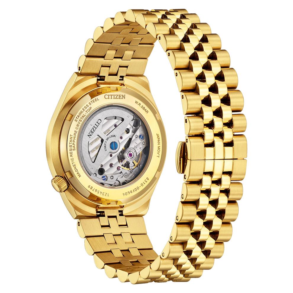 Men's Sport Luxury Tsuyosa 60 Watch in Gold-Tone Stainless Steel – Image 2 of 3