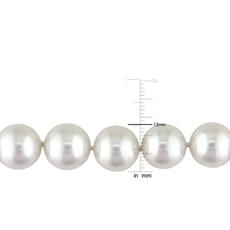 South Sea Pearl Necklace in 14K Yellow Gold – Image 4 of 4