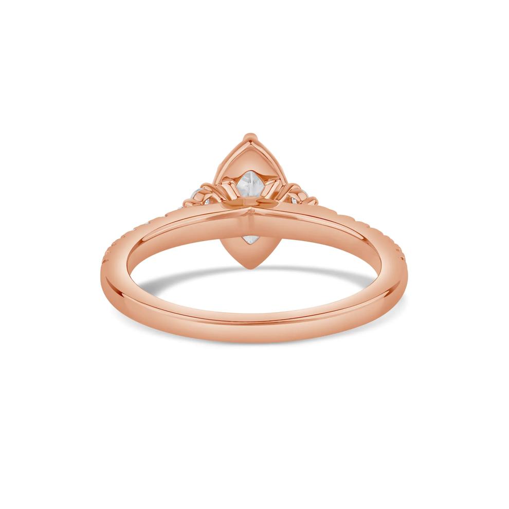 Marquise Diamond Engagement Ring in 14K Rose Gold (3/4 ct. tw.) – Image 4 of 4