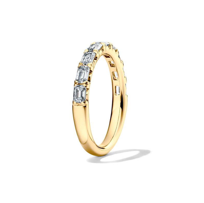Lab Grown Diamond East-West Band in 14K Yellow Gold &#40;1 ct. tw.&#41; – Image 3 of 4