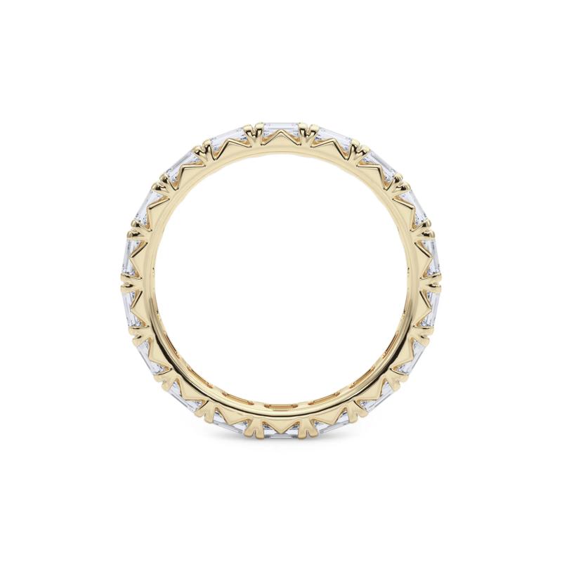 Emerald-Cut Diamond Eternity Band in 14K Yellow Gold &#40;2 1/7 ct. tw.&#41; – Image 2 of 4