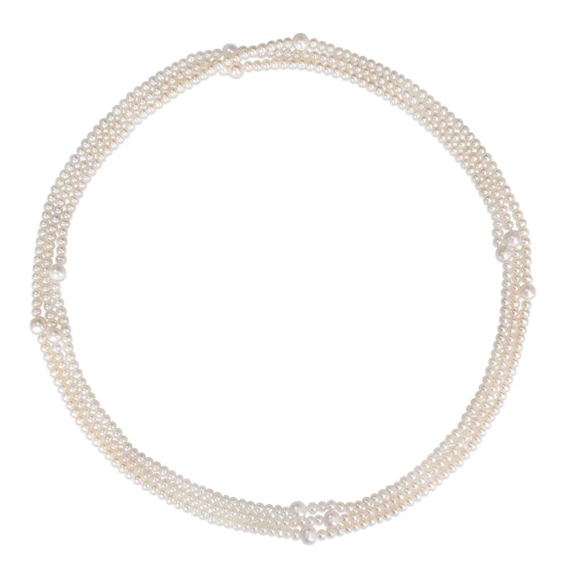 Freshwater Cultured Pearl Endless Necklace – Image 2 of 4