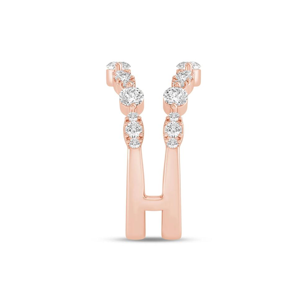 Lab Grown Diamond Ring Insert in 14K Rose Gold (1 ct. tw.) – Image 3 of 3