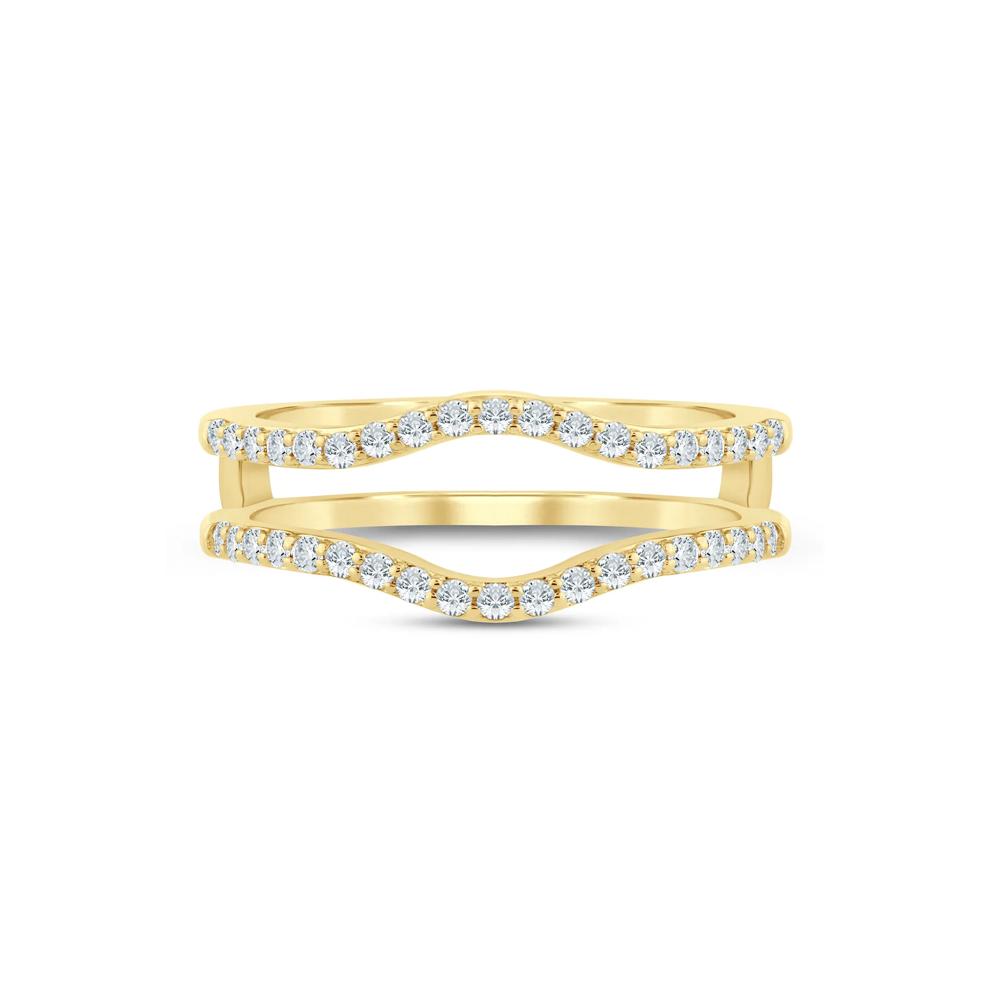 Diamond Contour Insert in 14K Yellow Gold (1/3 ct. tw.) – Image 1 of 3