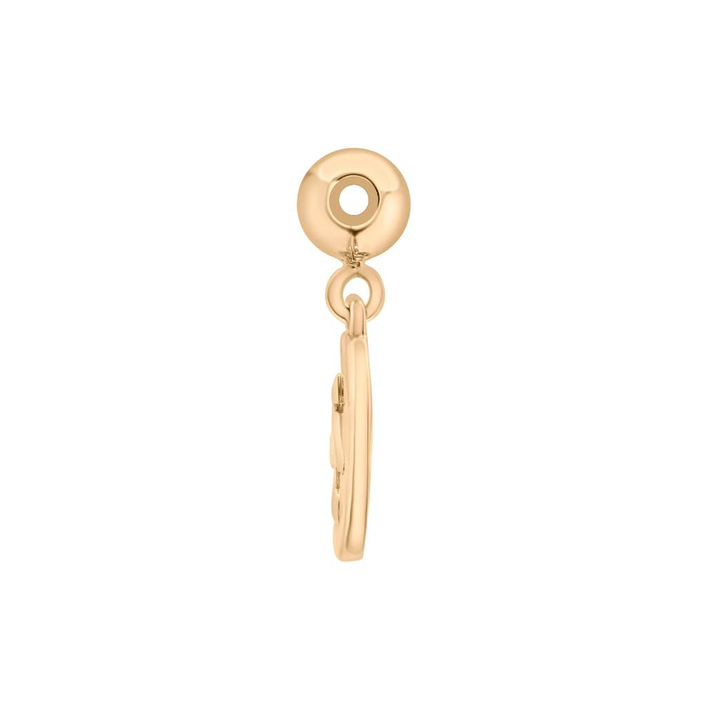 Sagittarius Zodiac Disc Bead Charm in Vermeil – Image 2 of 3