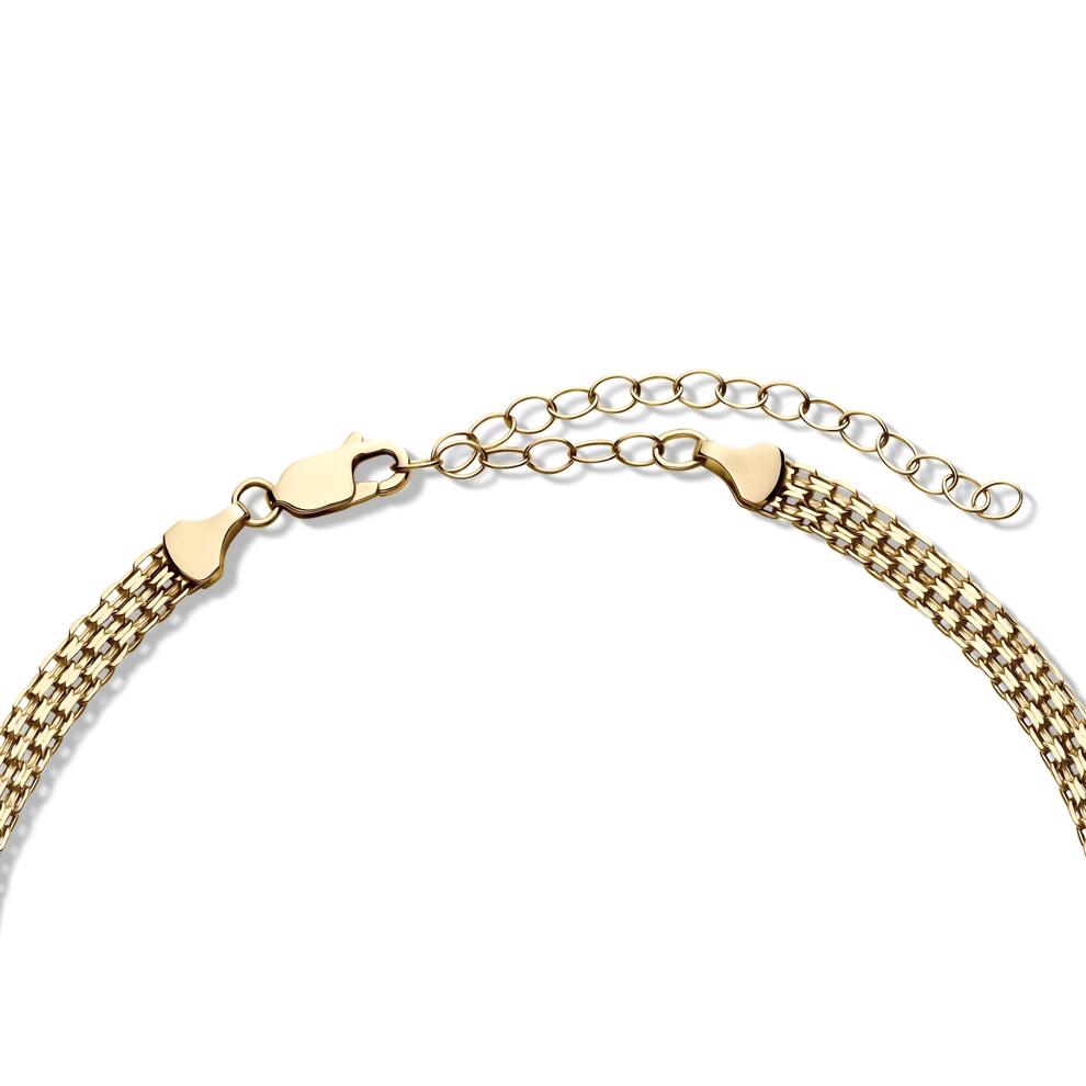 Bismark Chain Necklace in 14K Yellow Gold, 15&rdquo; – Image 3 of 5
