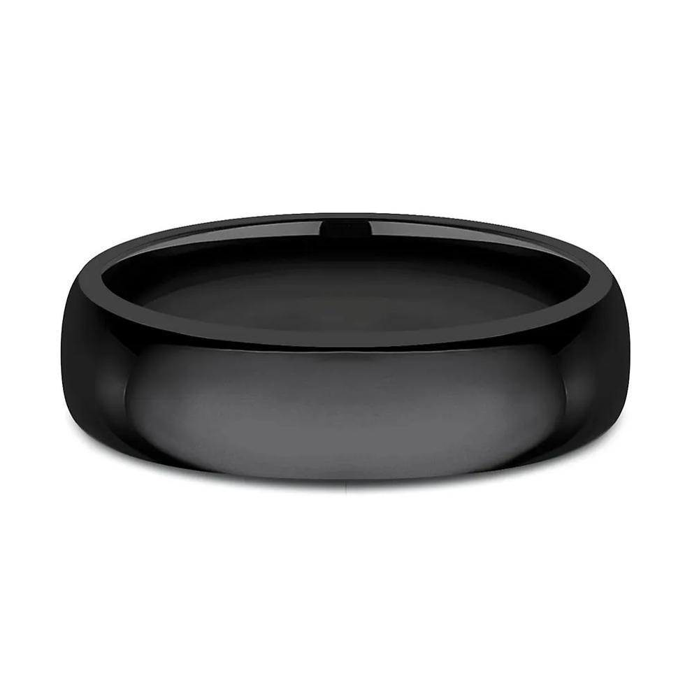 Men's Polished Finish Band in Titanium, 6MM – Image 1 of 3