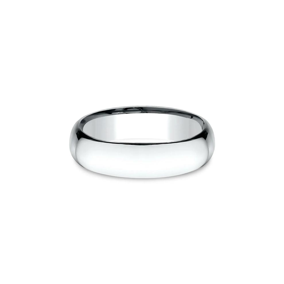 Wedding Band in Platinum, 6MM	 – Image 1 of 3