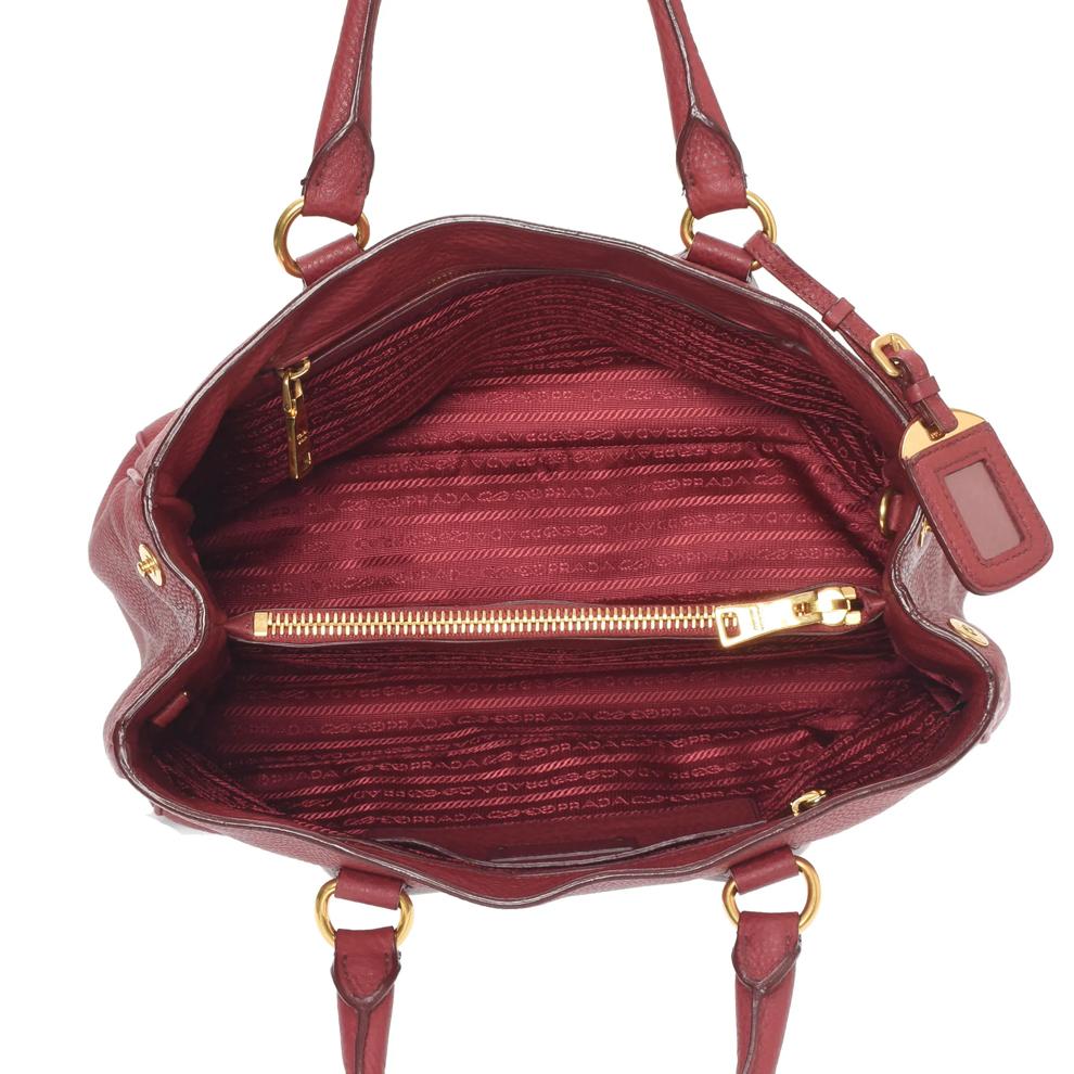 Pre-Owned Prada Vitello Daino Medium Tote – Image 4 of 8