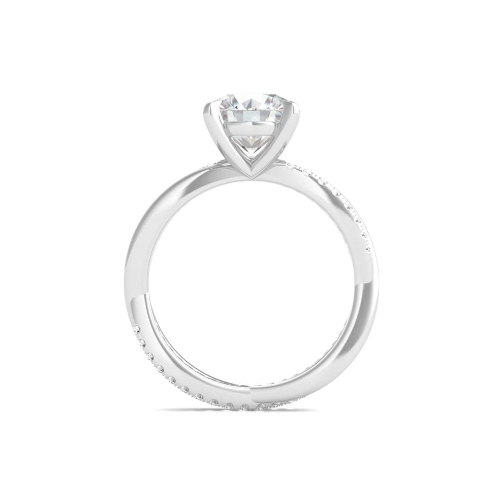 Lab Grown Diamond Engagement Ring in 14K White Gold (2 1/3 ct. tw.) – Image 2 of 3