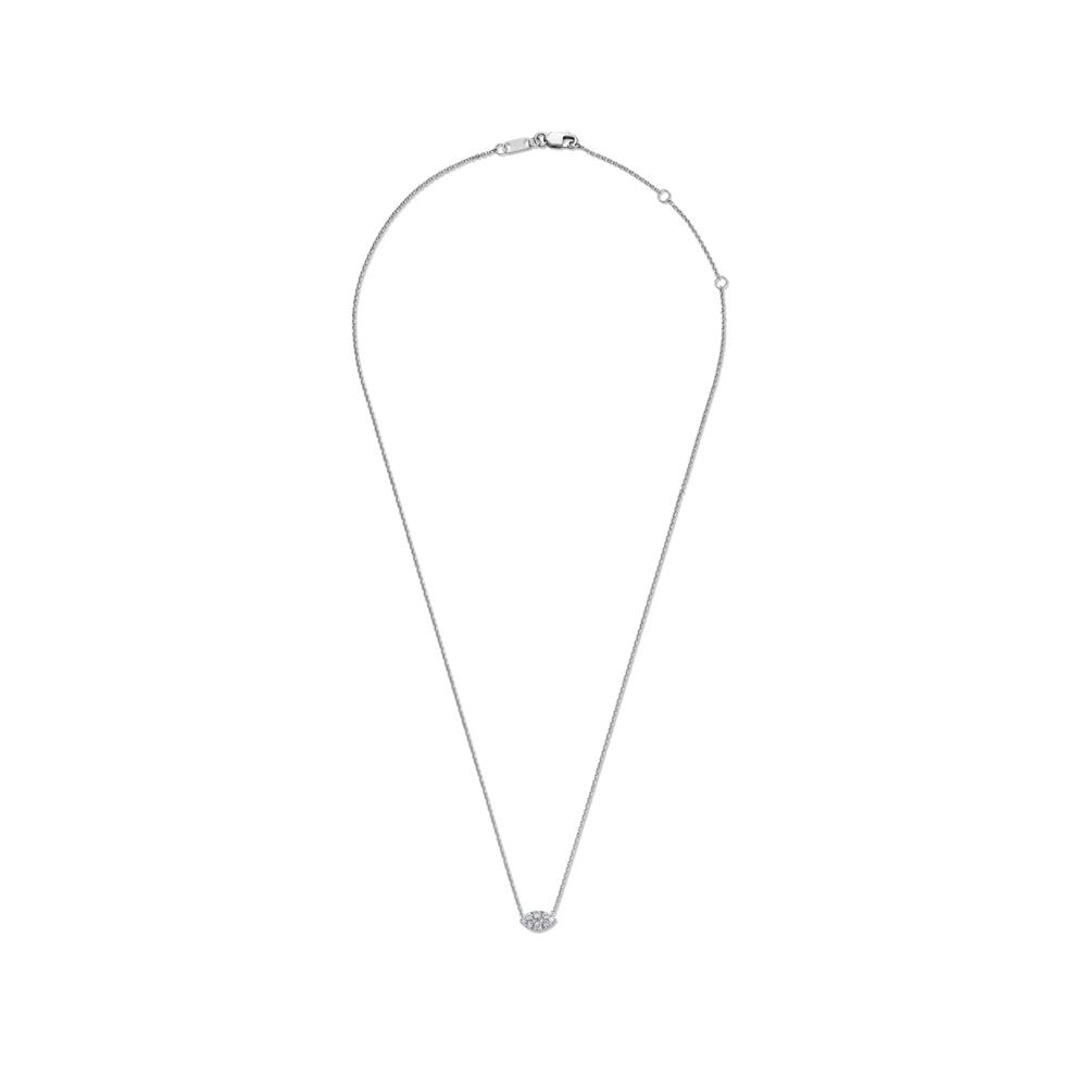 Diamond Pendant in 10K White Gold (1/4 ct. tw.) – Image 2 of 4