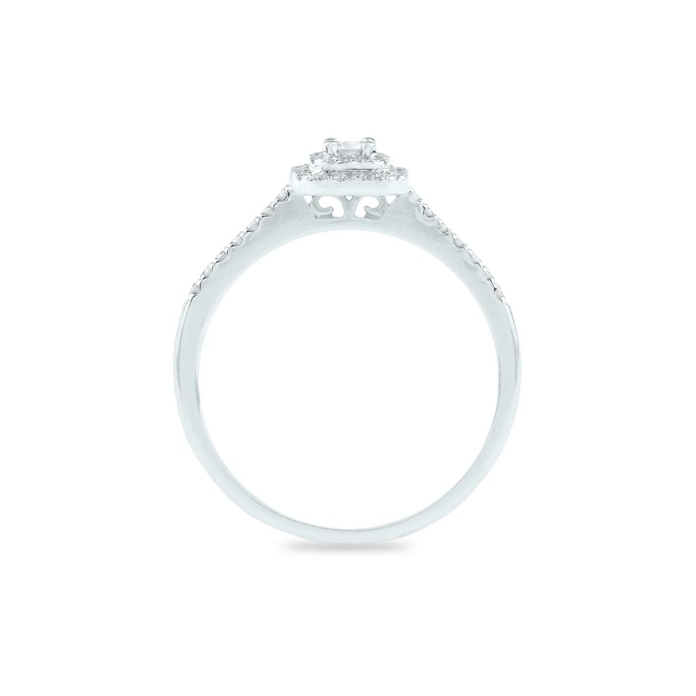 Diamond Promise Ring in 14K White Gold (1/4 ct. tw.) – Image 2 of 3