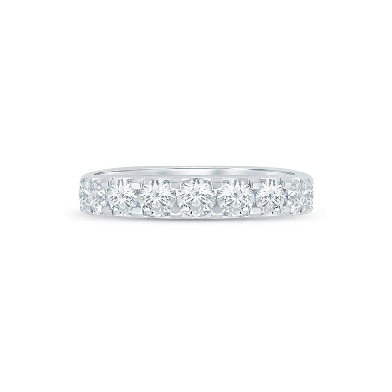 Lab Grown Diamond Wedding Band in 14K White Gold &#40;2 ct. tw.&#41; – Image 1 of 3