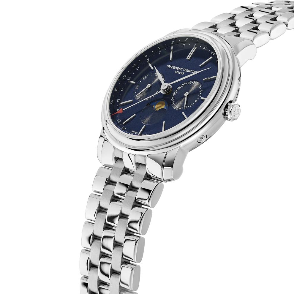 Men's Classics Index Business Timer Watch in Silver-Tone Stainless Steel – Image 2 of 3