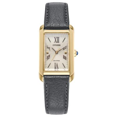 Ladies' L. Bianca Watch in Black Leather