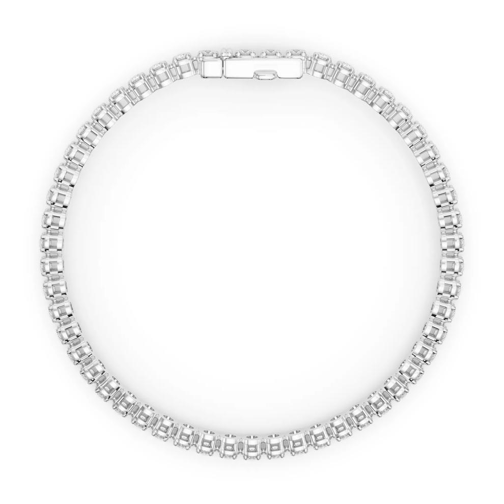 Lab Grown Diamond Tennis Bracelet in 14K White Gold (3 7/8 ct. tw.) – Image 2 of 4