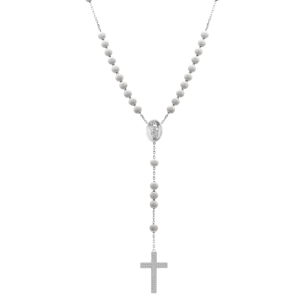 Diamond Rosary in Sterling Silver (1/2 ct. tw.) – Image 1 of 4
