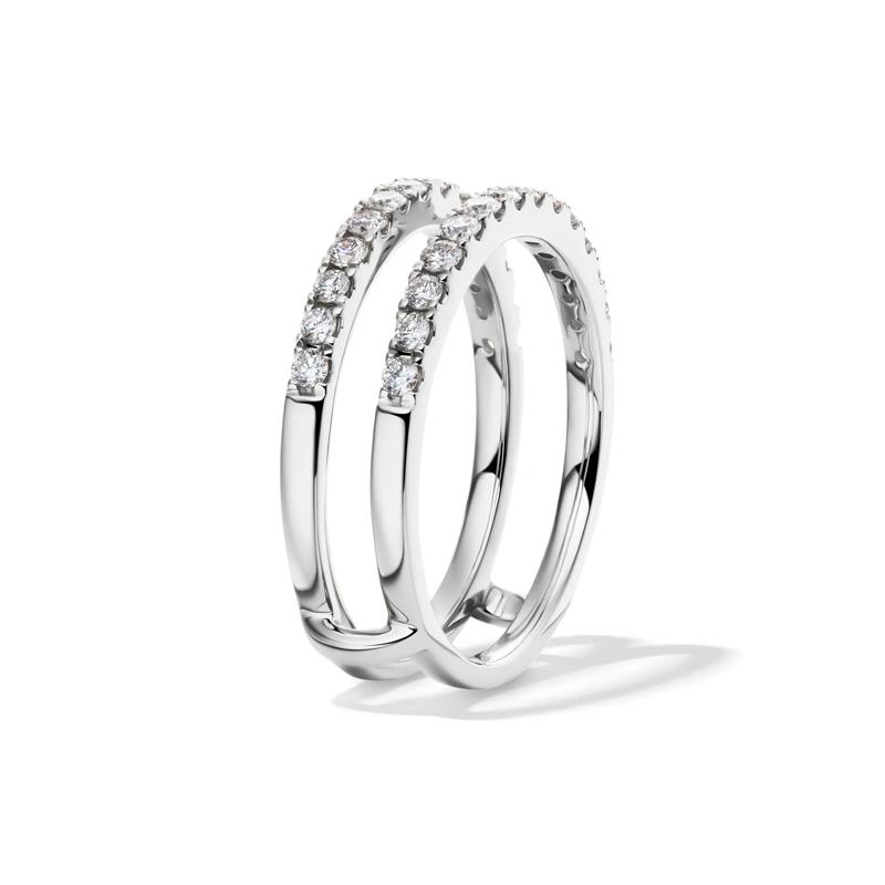 Lab Grown Diamond Enhancer in 14K White Gold (1/2 ct. tw.) – Image 3 of 4