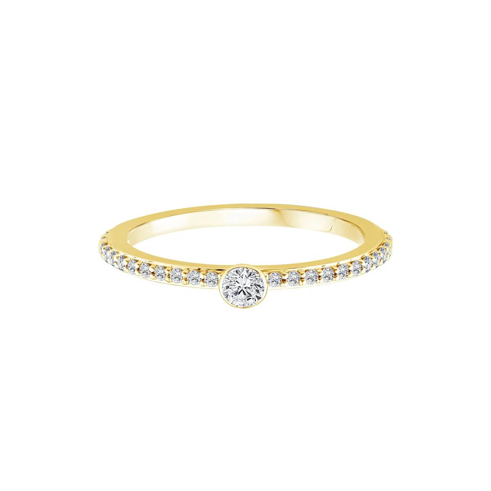 Diamond Ring in 10K Yellow Gold (1/4 ct. tw.) – Image 1 of 3