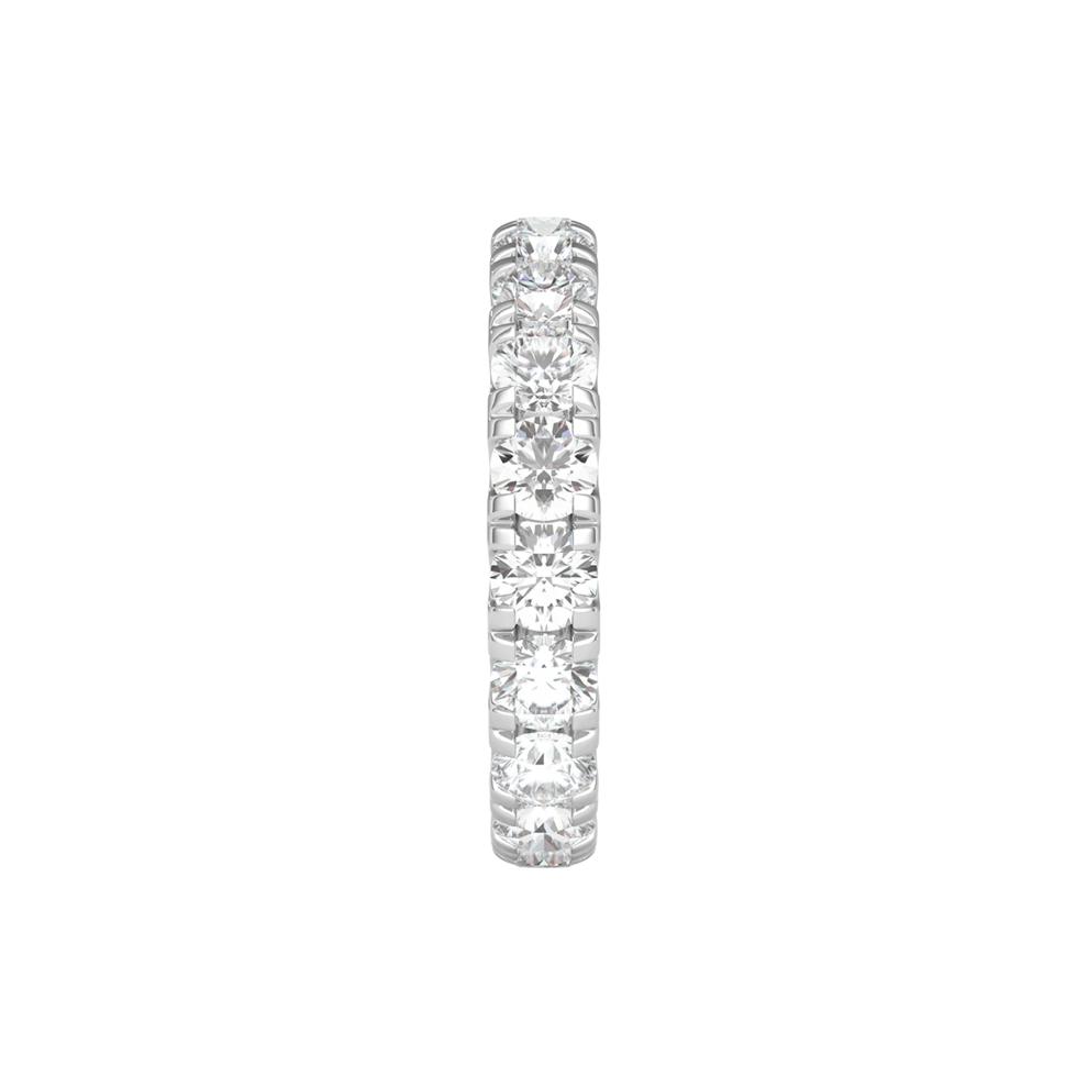 Diamond Wedding Band with Eternity Setting in Platinum (3 ct. tw.) – Image 3 of 3