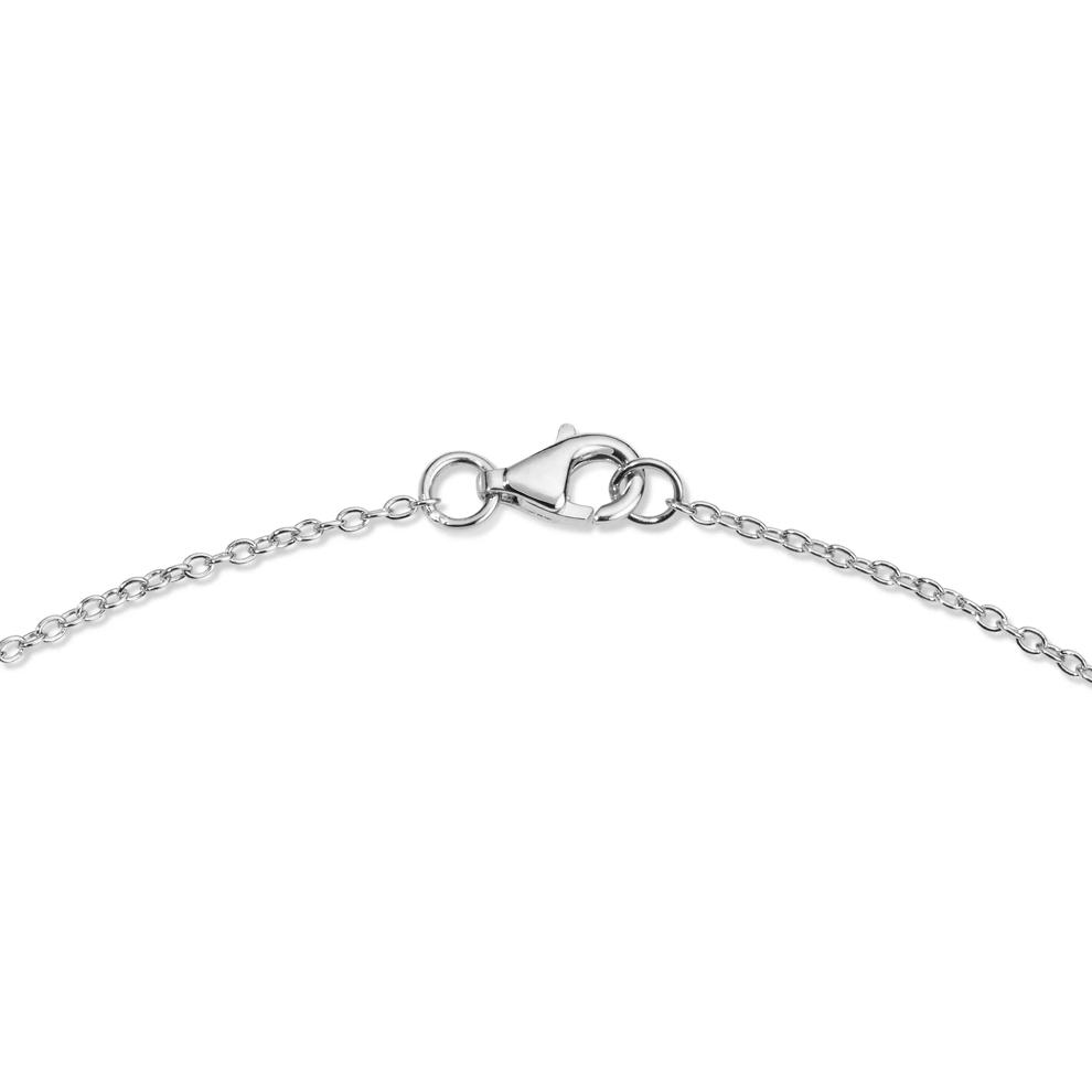 Diamond Heart Pendant Necklace in Sterling Silver (1/5 ct. tw.) – Image 3 of 4