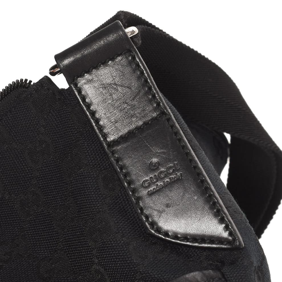 Pre-Owned Gucci Perforated Flat Messenger Crossbody – Image 6 of 8
