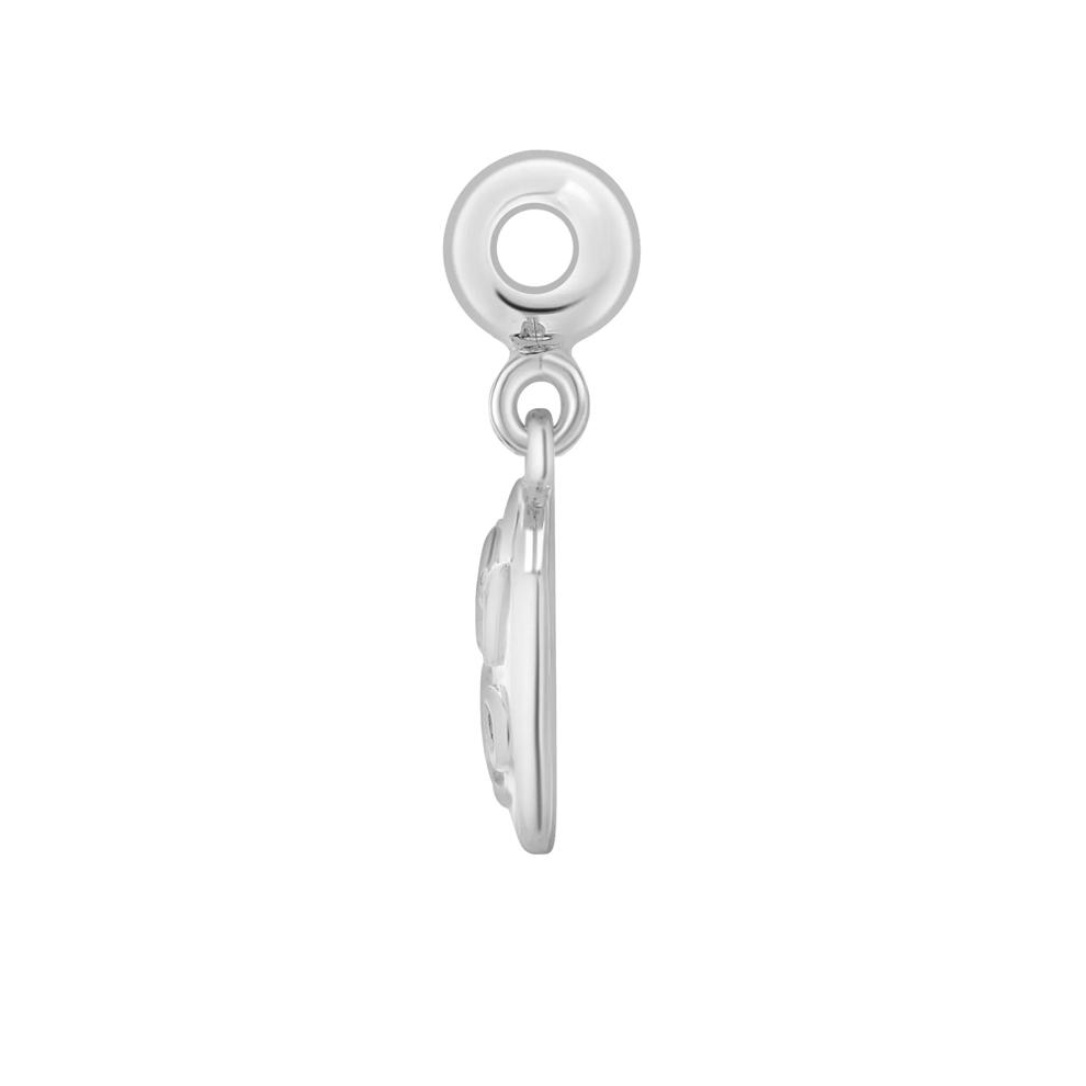 I Am Loved Disc Bead Charm in Sterling Silver – Image 2 of 3