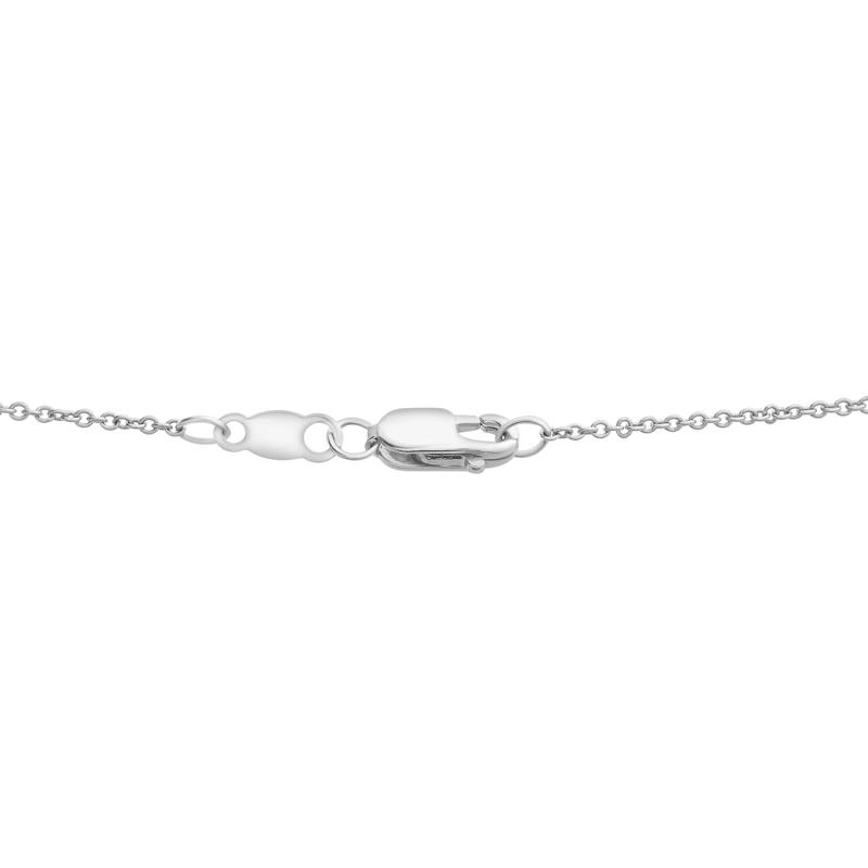 Diamond Graduated V Necklace in 10K White Gold &#40;1 ct. tw.&#41; – Image 4 of 4