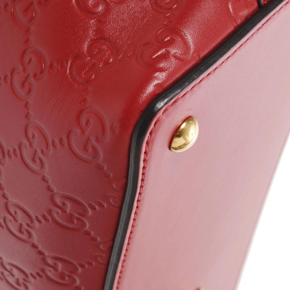 Pre-Owned Gucci Linea A Convertible Small Tote – Image 7 of 8