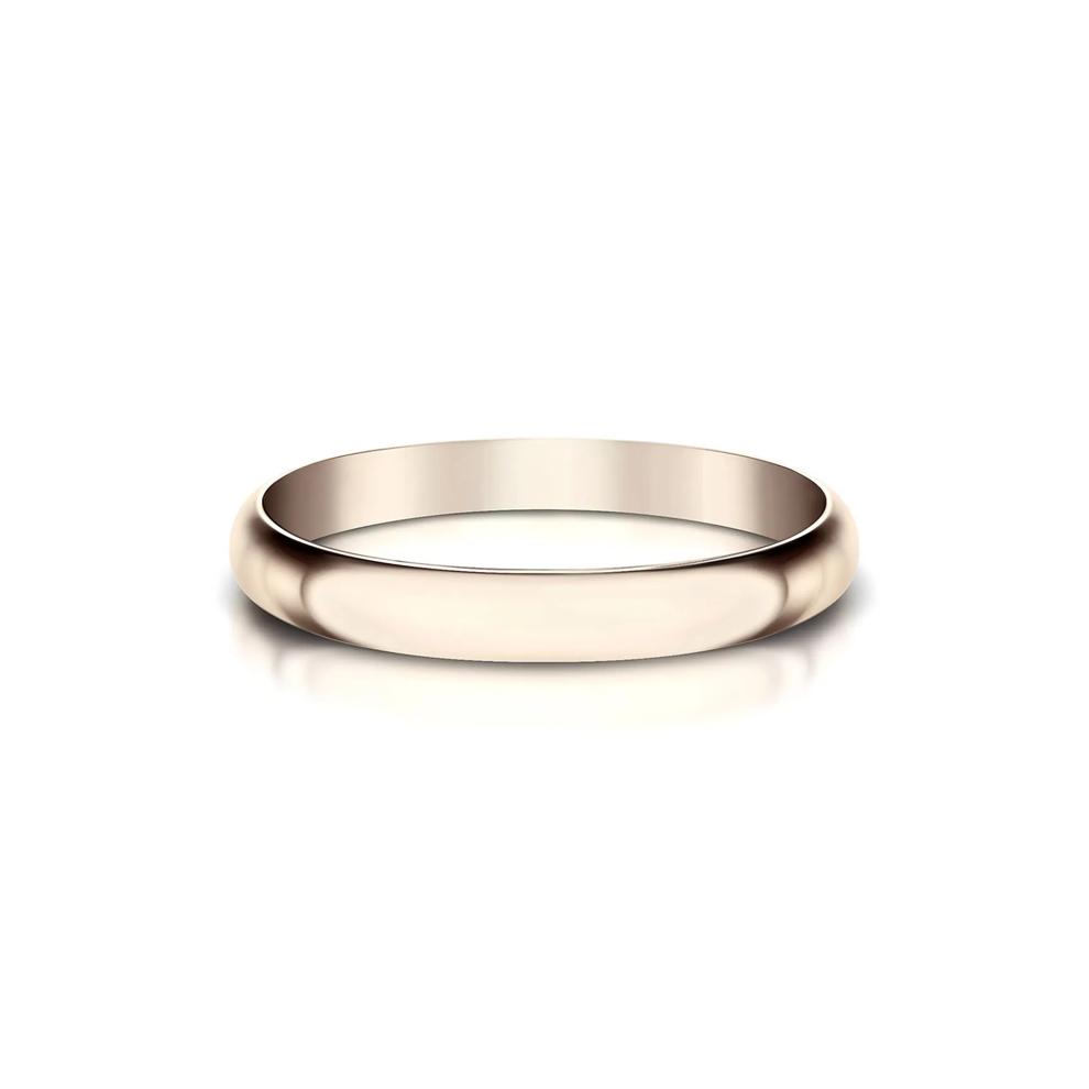 Wedding Band in 14K Rose Gold, 2MM  – Image 1 of 2