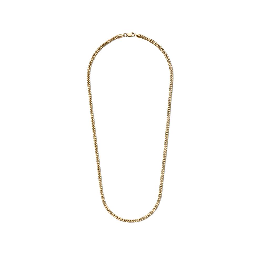 Square Franco Link Chain in 14K Yellow Gold, 20" – Image 2 of 5