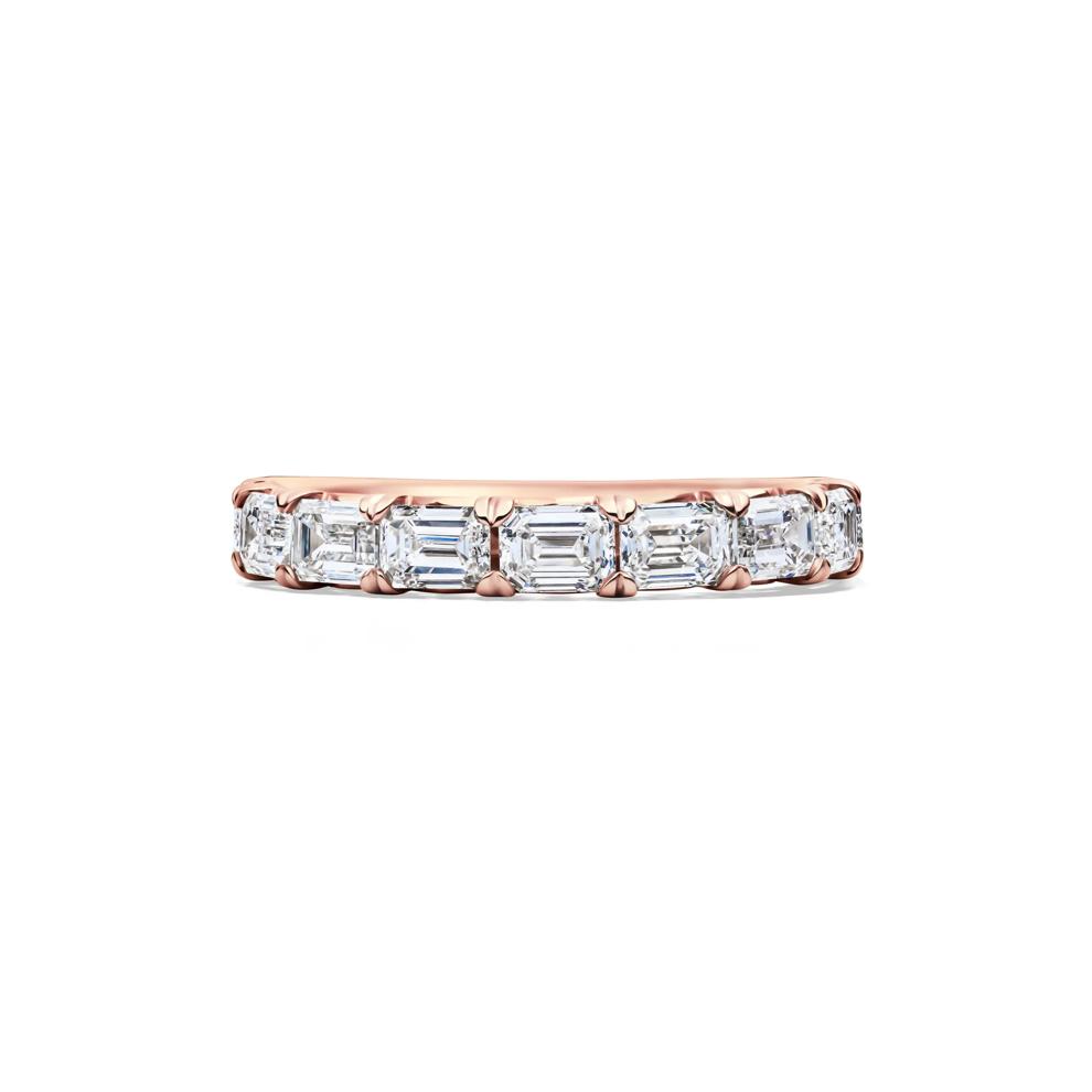 Lab Grown Diamond East-West Band in 14K Rose Gold (2 ct. tw.) – Image 1 of 4