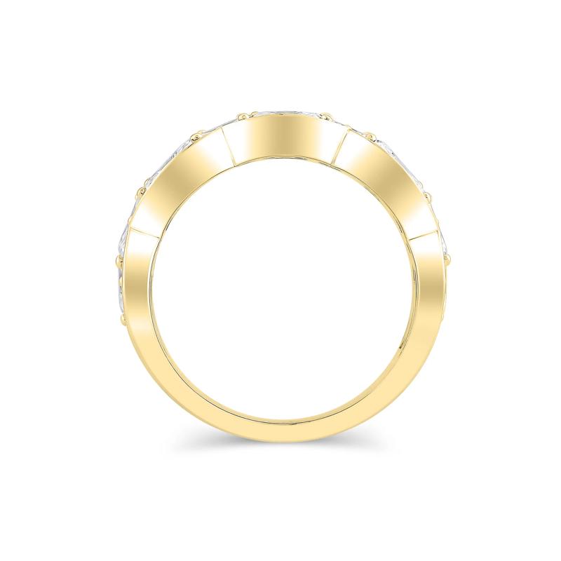 Diamond Multi-Row Band in 14K Yellow Gold &#40;3 ct. tw.&#41; – Image 2 of 3