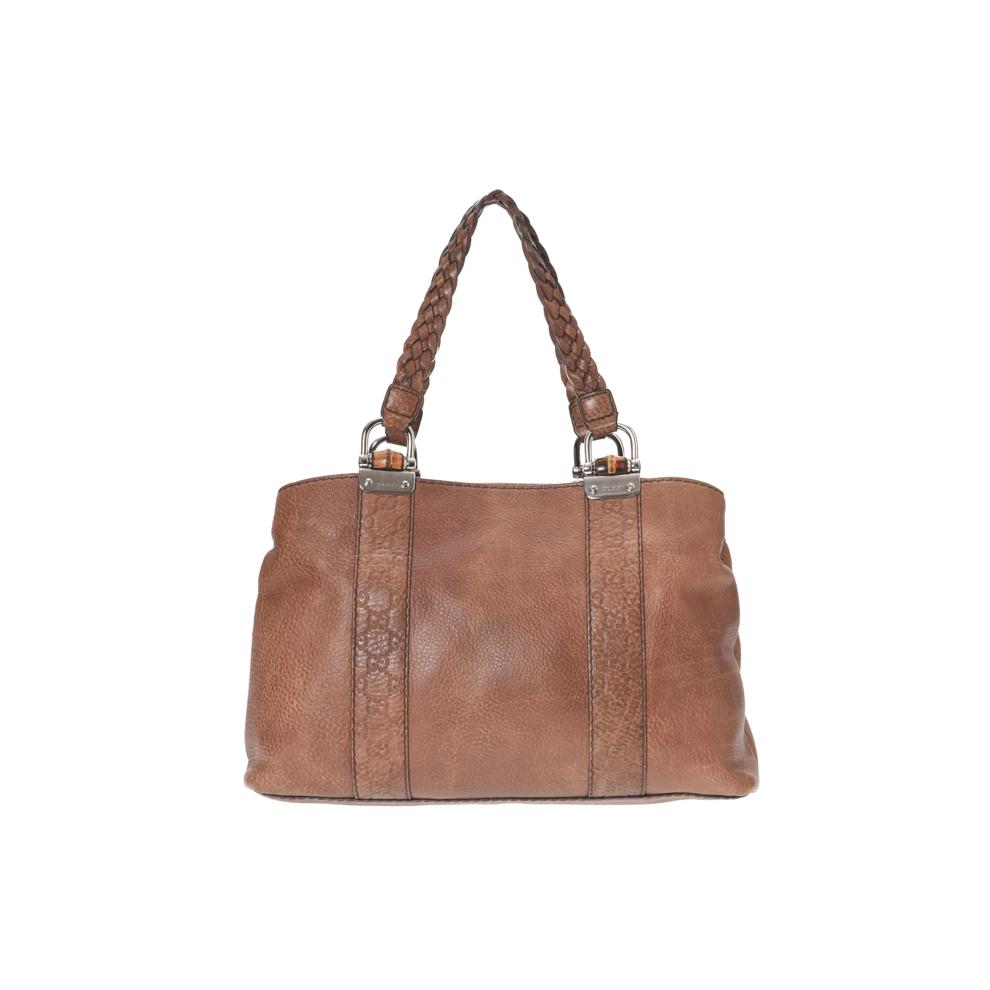 Pre-Owned Gucci Bamboo Bar Tote – Image 2 of 8