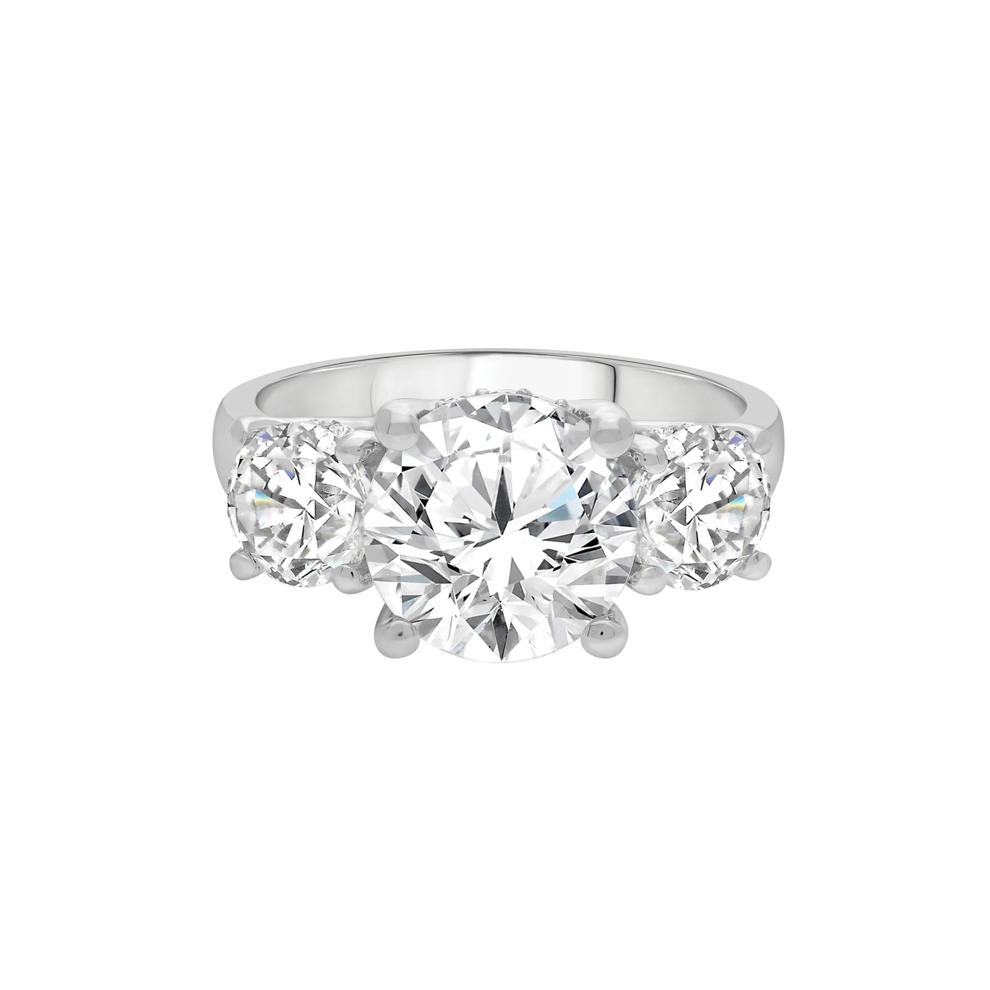 Lab Grown Diamond Engagement Ring in 14K White Gold (4 5/8 ct. tw.) – Image 1 of 1