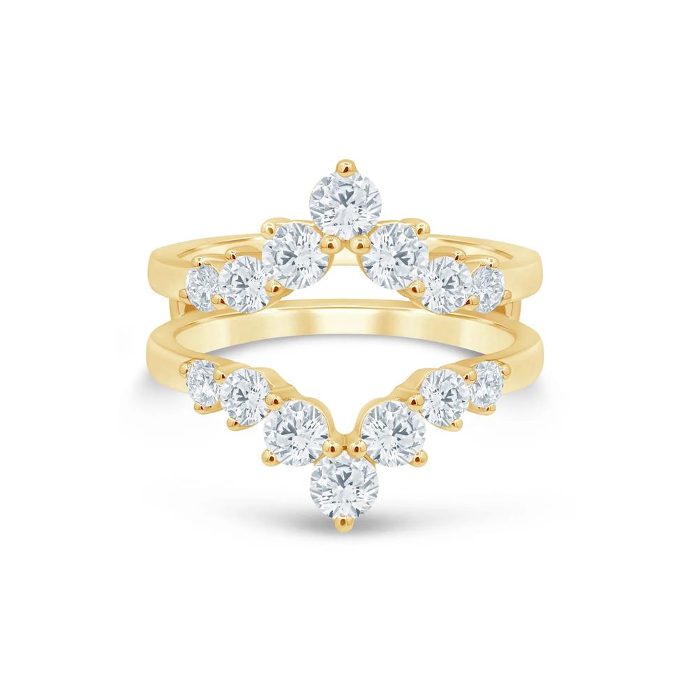 Lab Grown Diamond Contour Ring Enhancer in 14K Gold (1 1/2 ct. tw.) – Image 1 of 3
