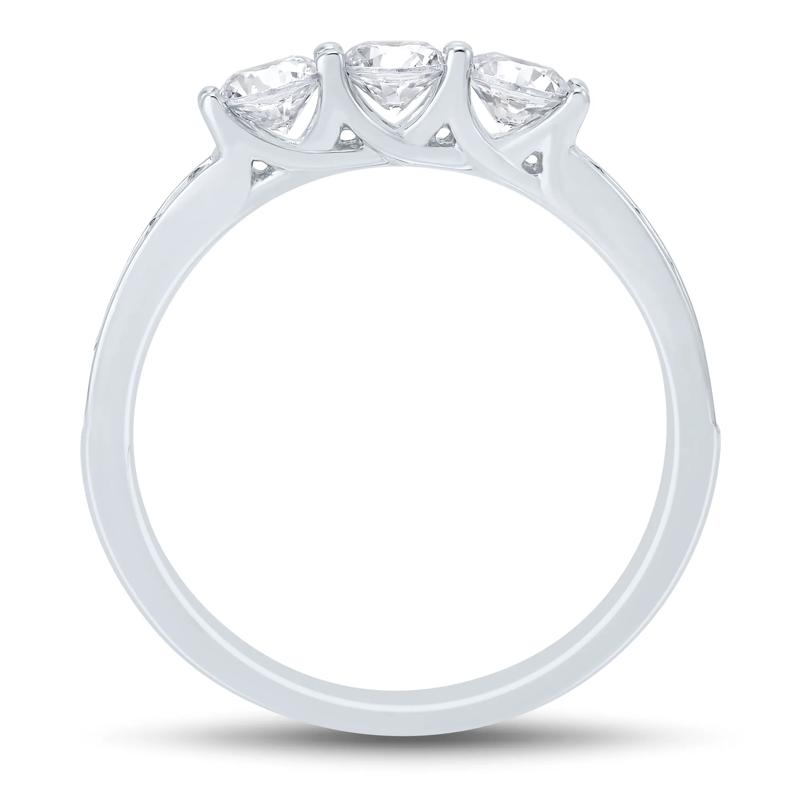 Lab Grown Diamond Bridal Set in 14K White Gold (3 ct. tw.) – Image 7 of 7